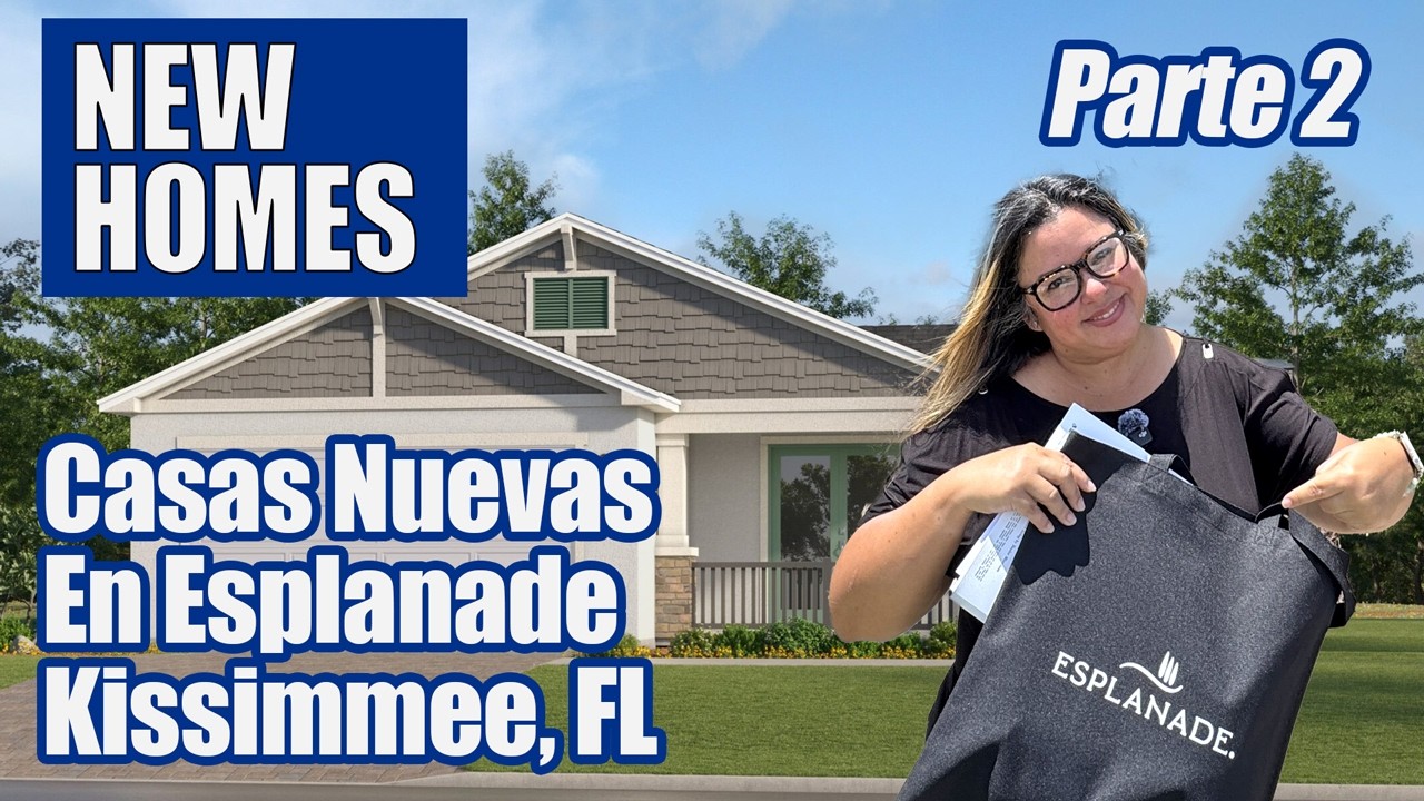 Casas Nuevas En Esplanade Kissimmee Florida Parte 2