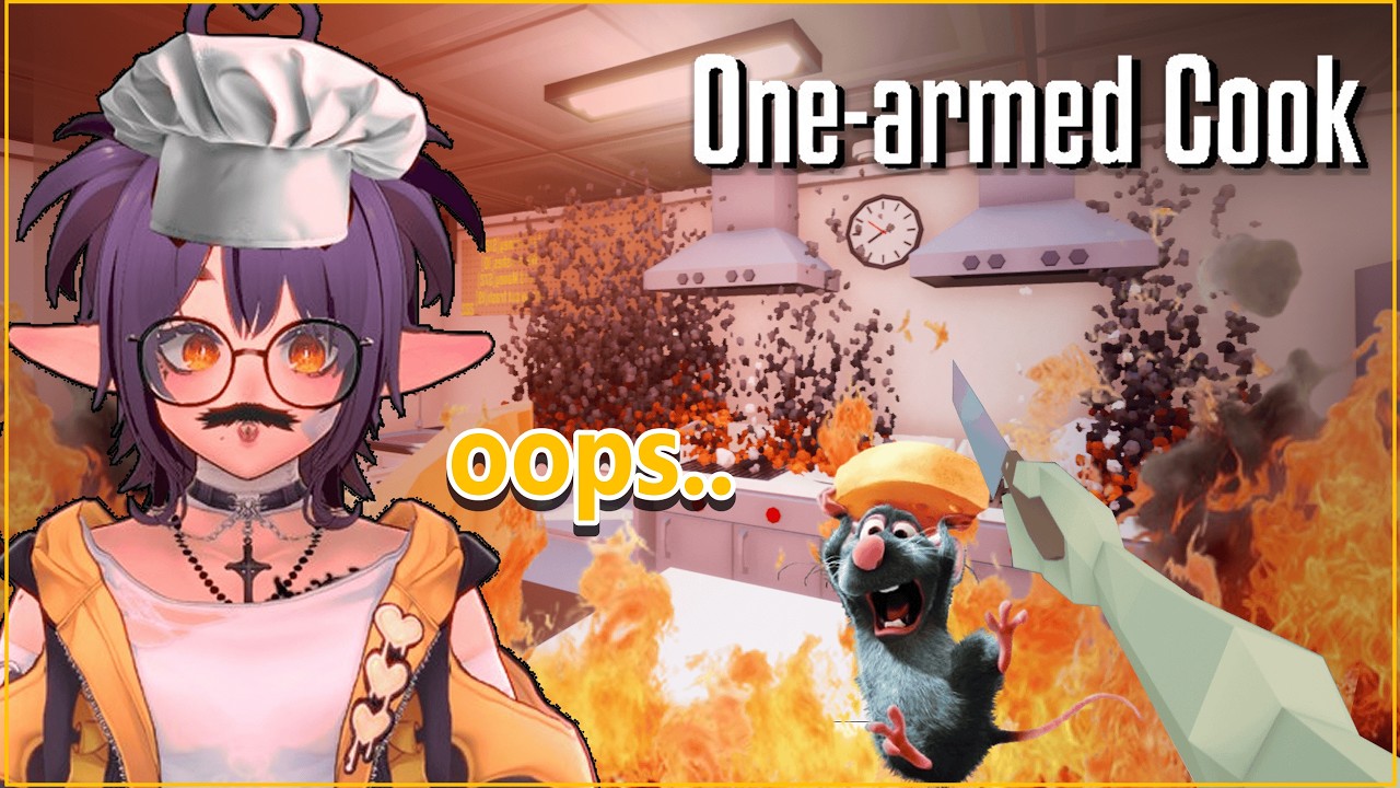 I only need one arm | One-armed cook