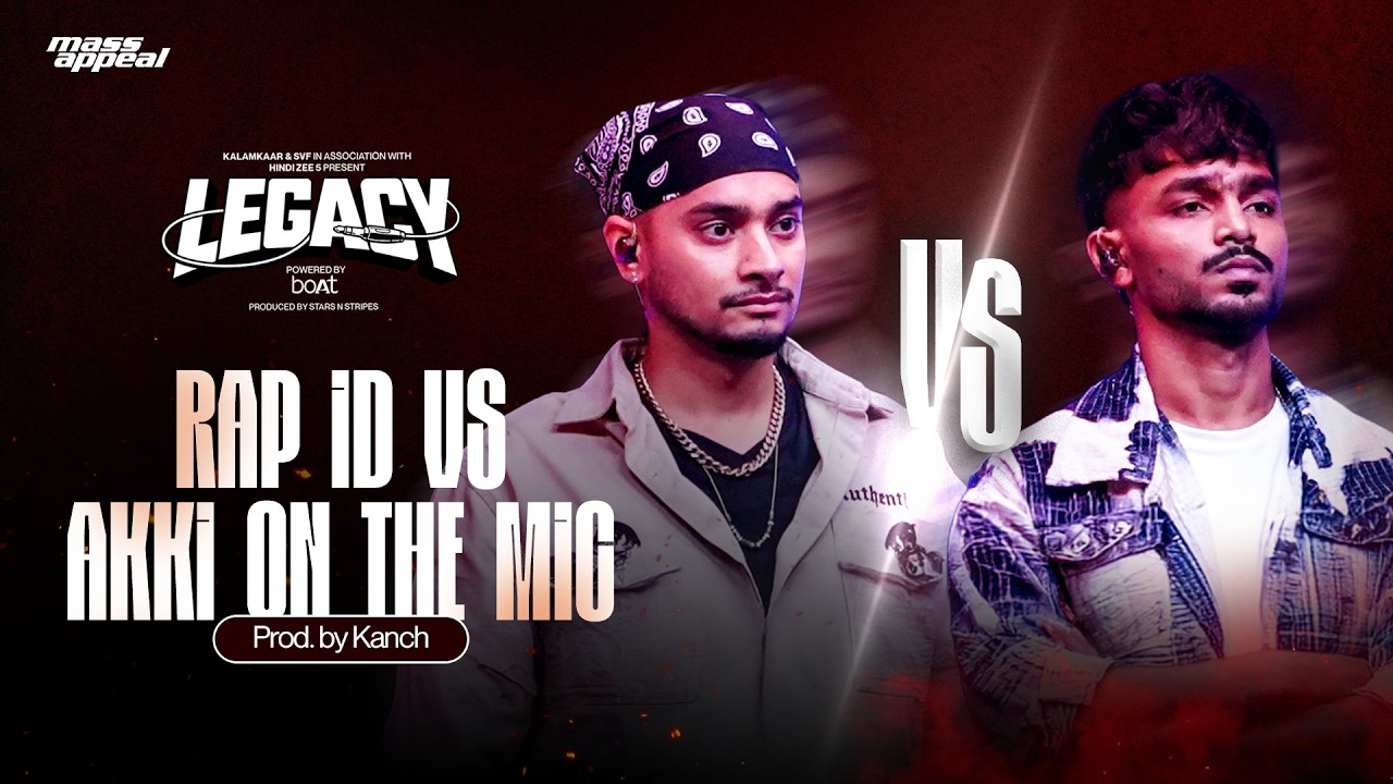 RAP ID VS AKKI ON THE MIC | RAP BATTLE | LEGACY