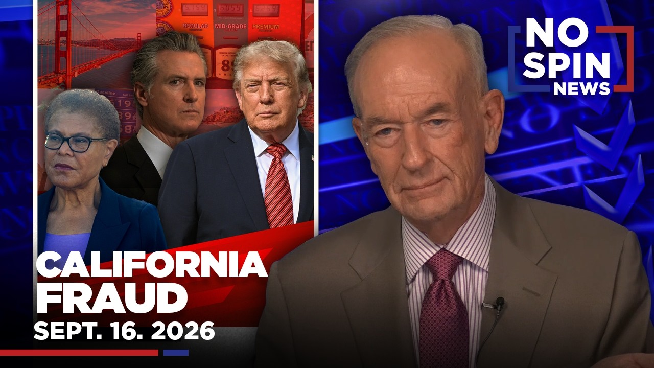 Fraud in Blue States & Phill Kline on Radical Legislation | No Spin News - September 16, 2026
