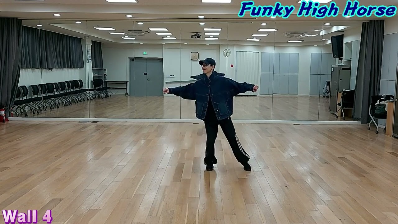 FUNKY HIGH HORSE LINE DANCE(BEGINNER), Trude Dalene(September 2021)