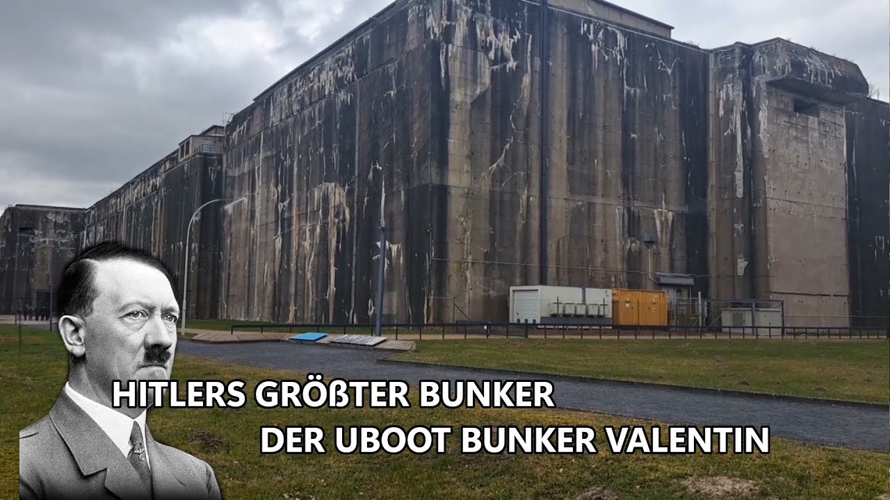 😱 HITLERS GRÖßTER BUNKER - UBOOT BUNKER VALENTIN | LOSTPLACE