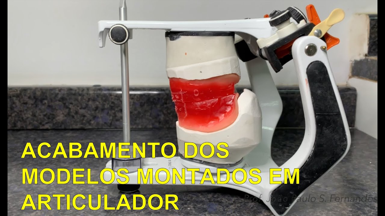 Acabamento dos modelos montados em ASA Unip
