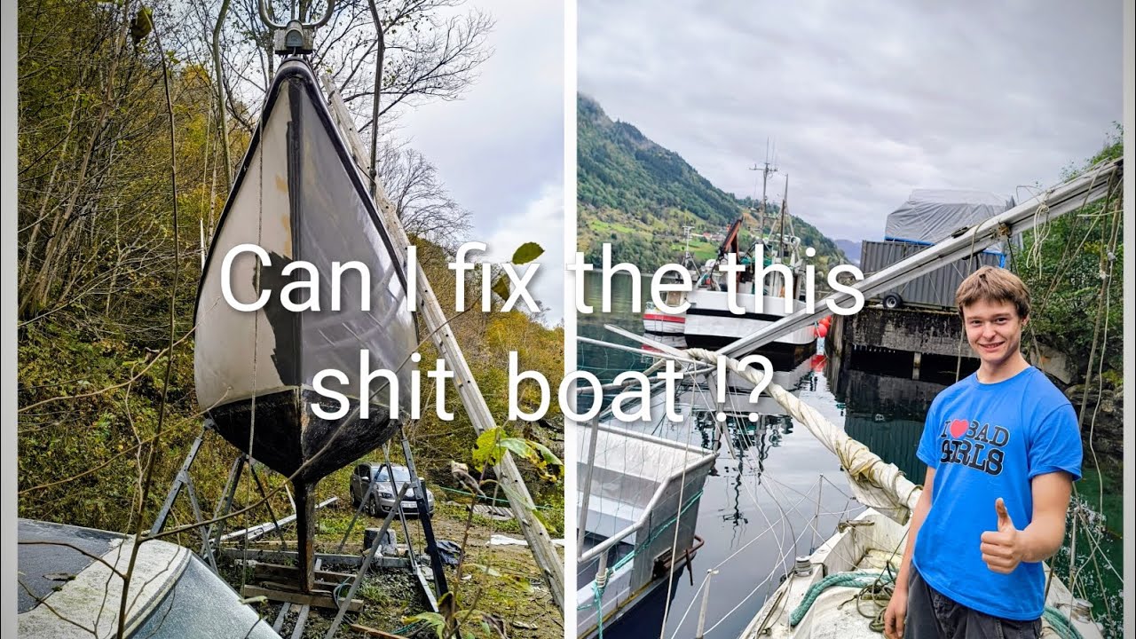 Restoring Linge smiling 28 sailboat part 1 #sailboat#restoration 