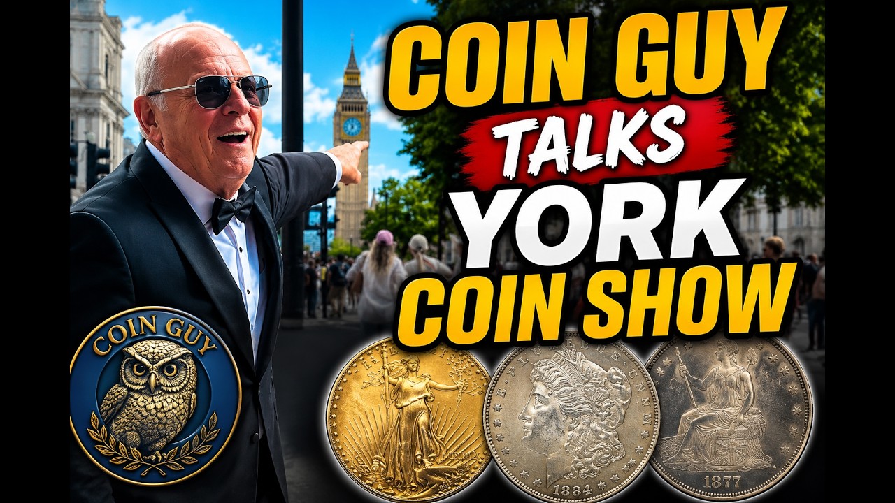 Coin Guy рассказывает о выставке монет в Йорке (Англия)