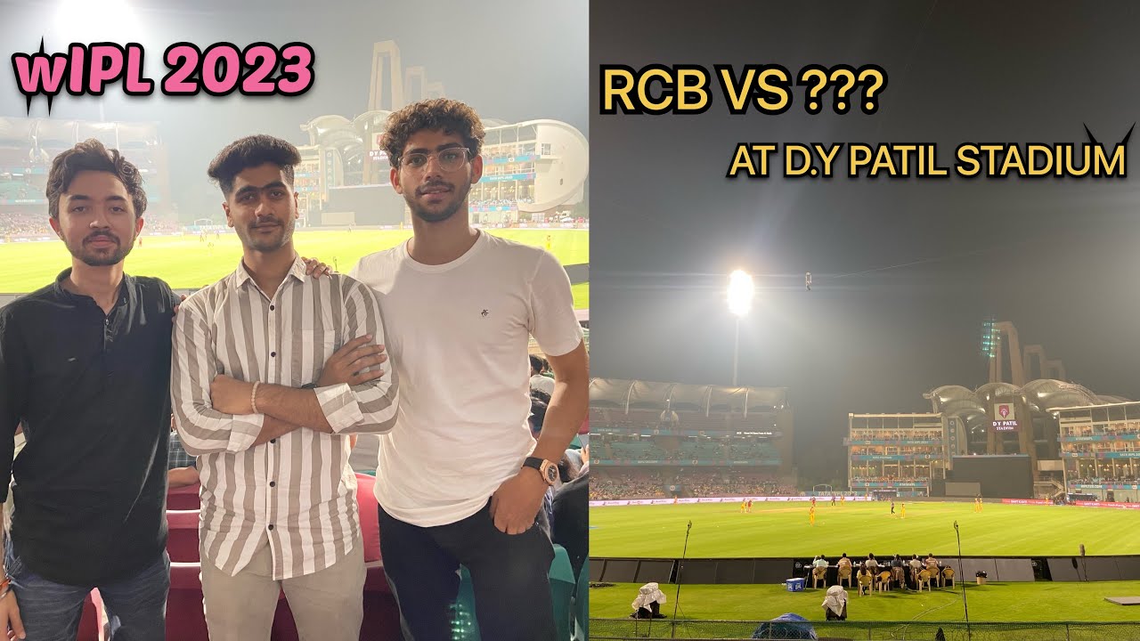 WPL LIVE STADIUM EXPERIENCE | Live From D.Y Patil Stadium | 