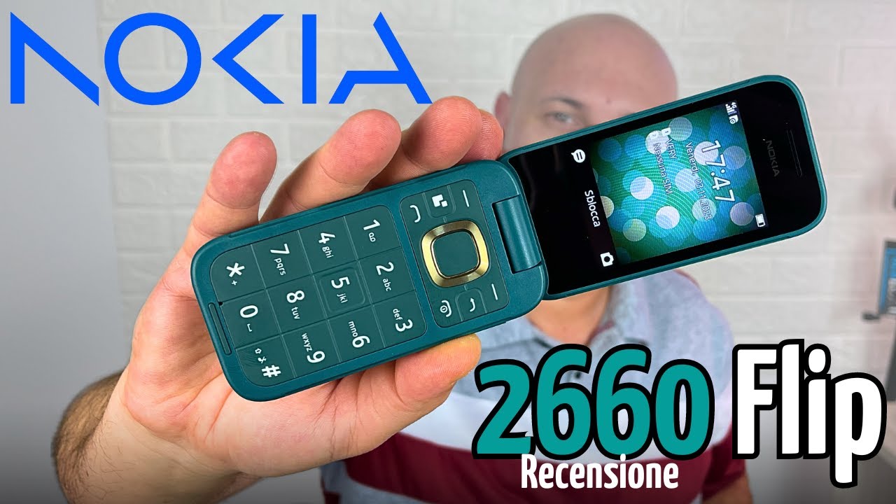NOKIA 2660 Flip 4G LTE RECENSIONE - TUTTO come ai VECCHI TEMPI! #Flipmode Activated
