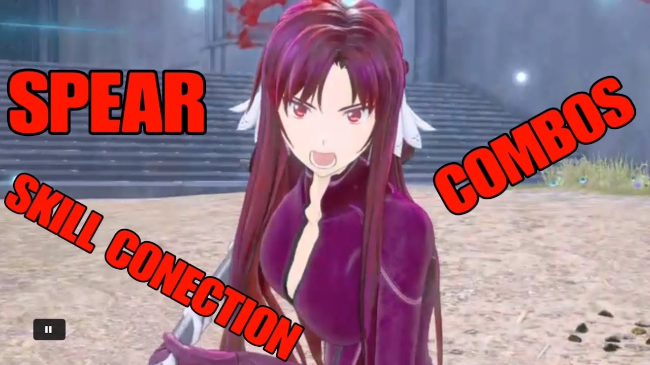 Spear skill conection combos SWORD ART ONLINE ALICIZATION LYCORIS