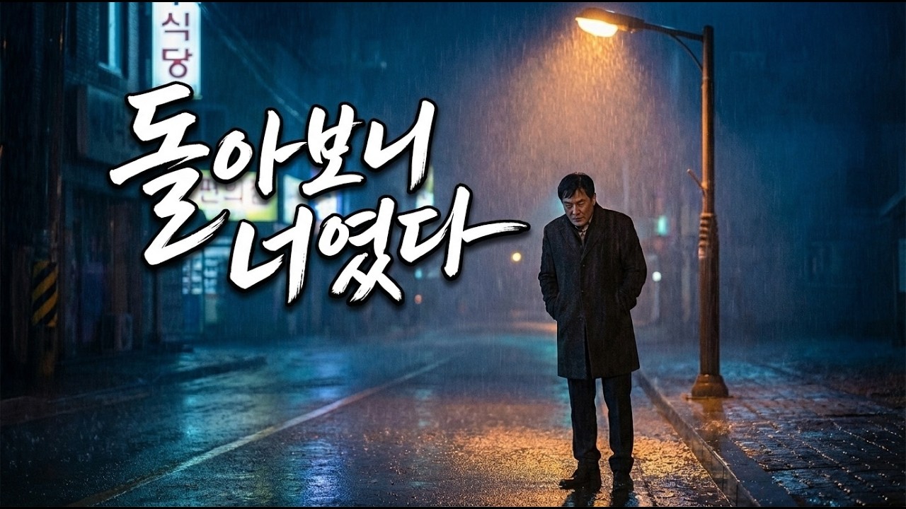 돌아보니 너였다｜결국 남는 건 그 사람 하나 (중년 감성 트로트)