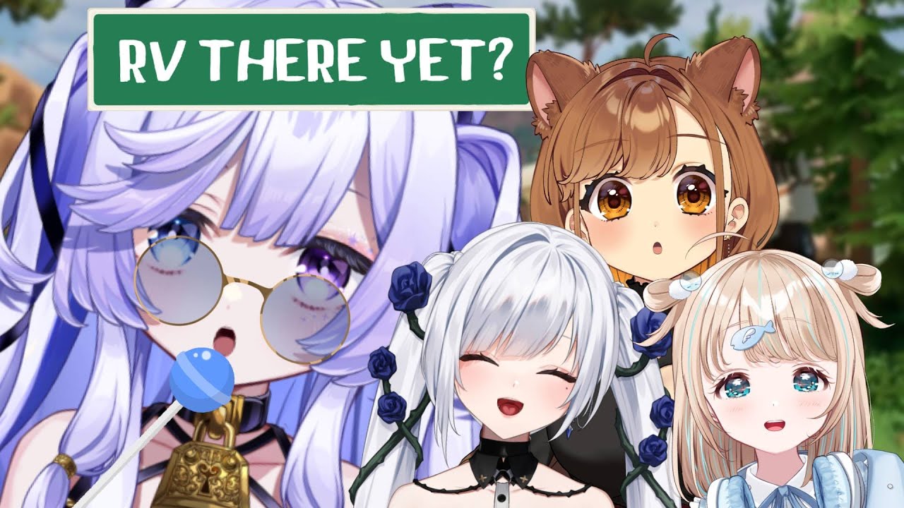 【 #RV There Yet? 】おうち…帰れる…？か゛え゛り゛た゛い゛w/レオナ先輩かなう先輩ゆき先輩【 #音伽ねむ / Re:AcT】