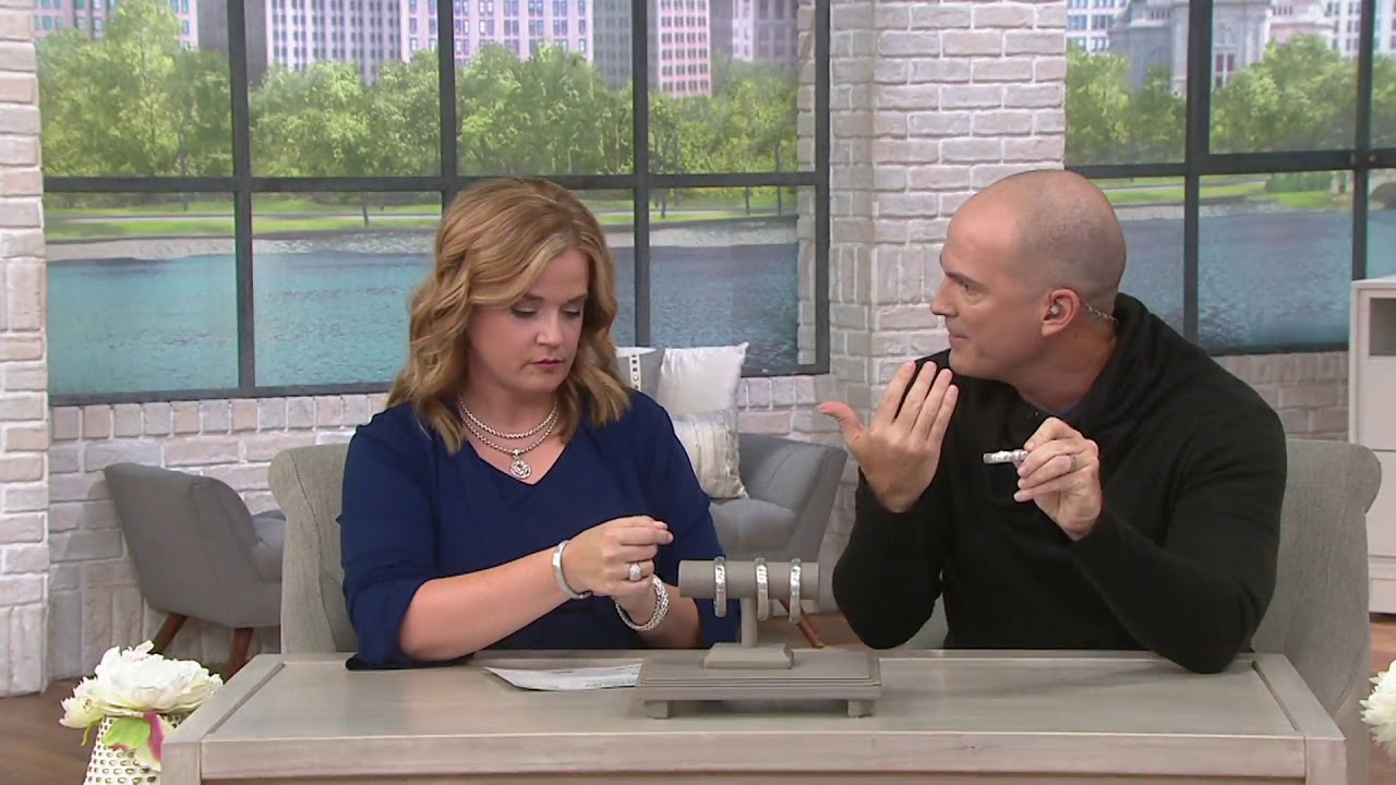 JAI Sterling Silver Mesh Hinged Bangle, 34.6g on QVC