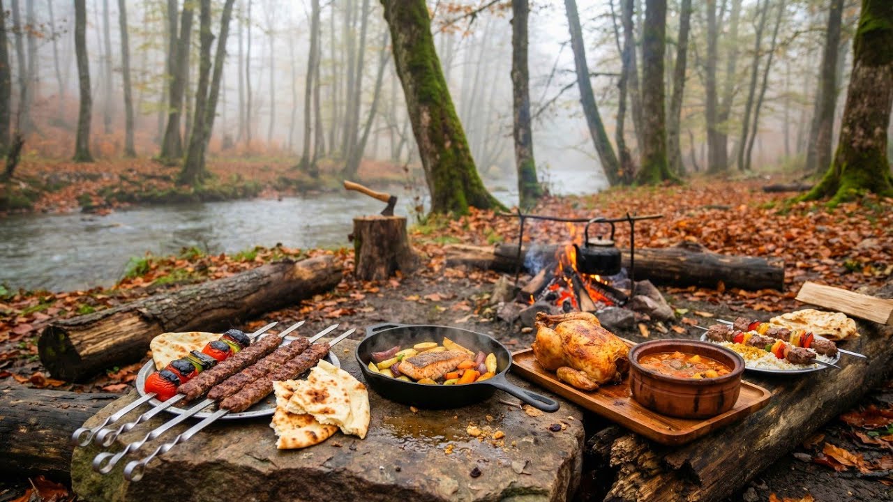 6Wild Cooking Adventures Alone in the Forest You Can’t Miss (1 Hour)