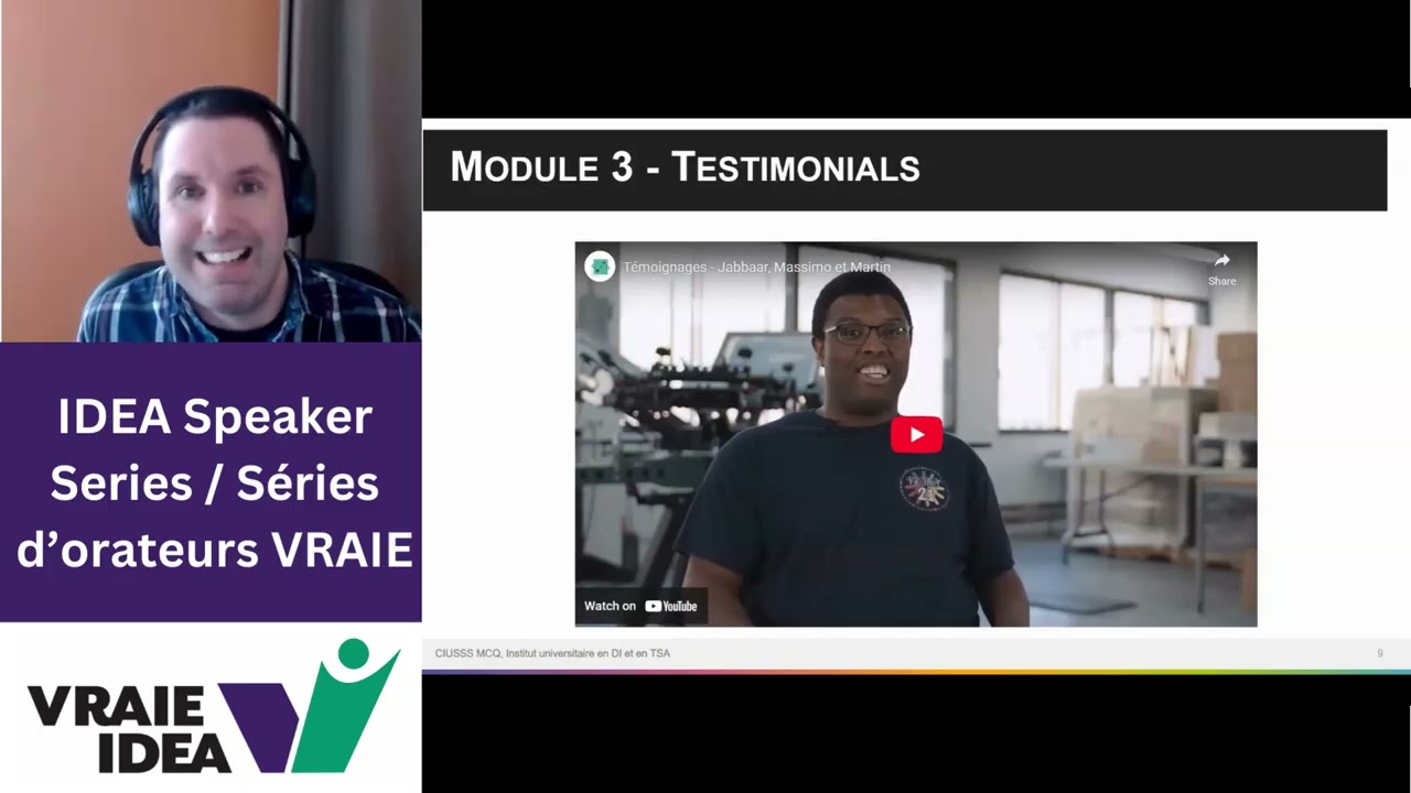 IDEA Speaker Series: My Autistic Employee: A mobile app to promote more inclusive work environments
