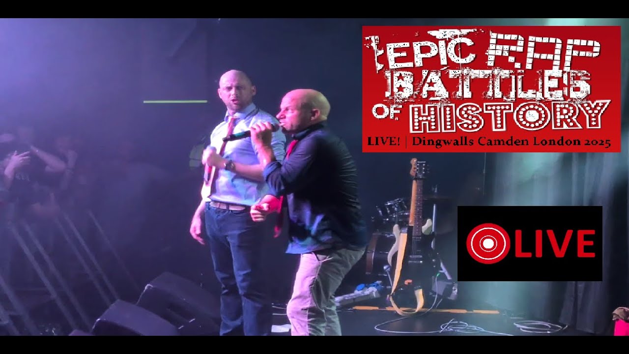 EPIC RAP BATTLES OF HISTORY LIVE! | Dingwalls Camden London | ERB 2025 Show Review!