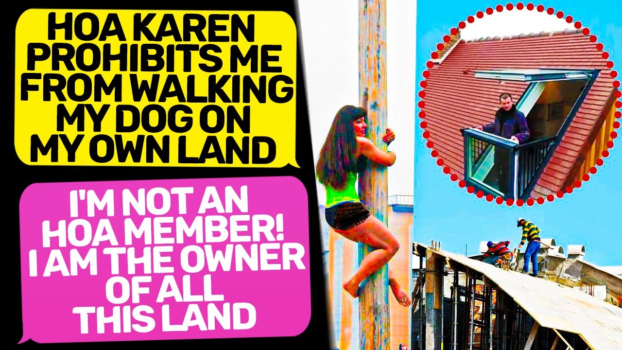 KAREN I'M NOT AN HOA MEMBER! I Am the Owner of all this Land and House! r/Maliciouscompliance