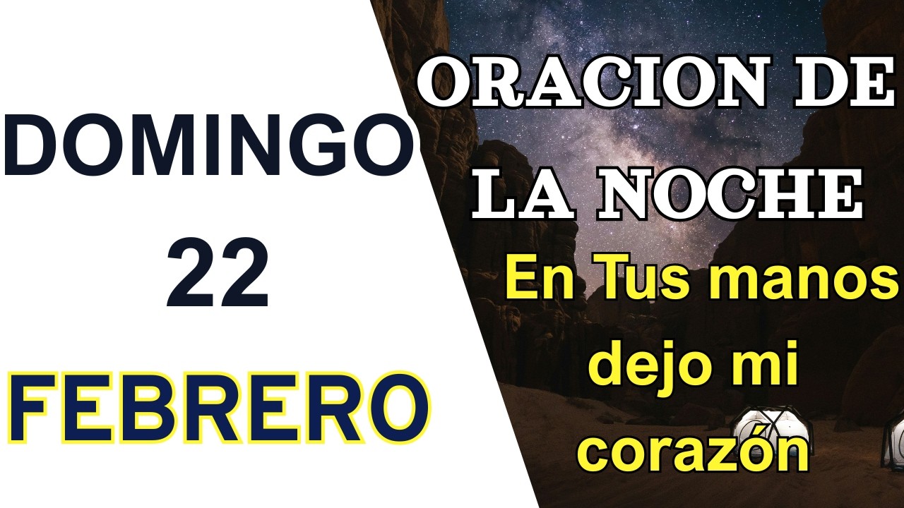 CONFÍA EN DIOS ESTA NOCHE | Oración para Renovar Tu Fe