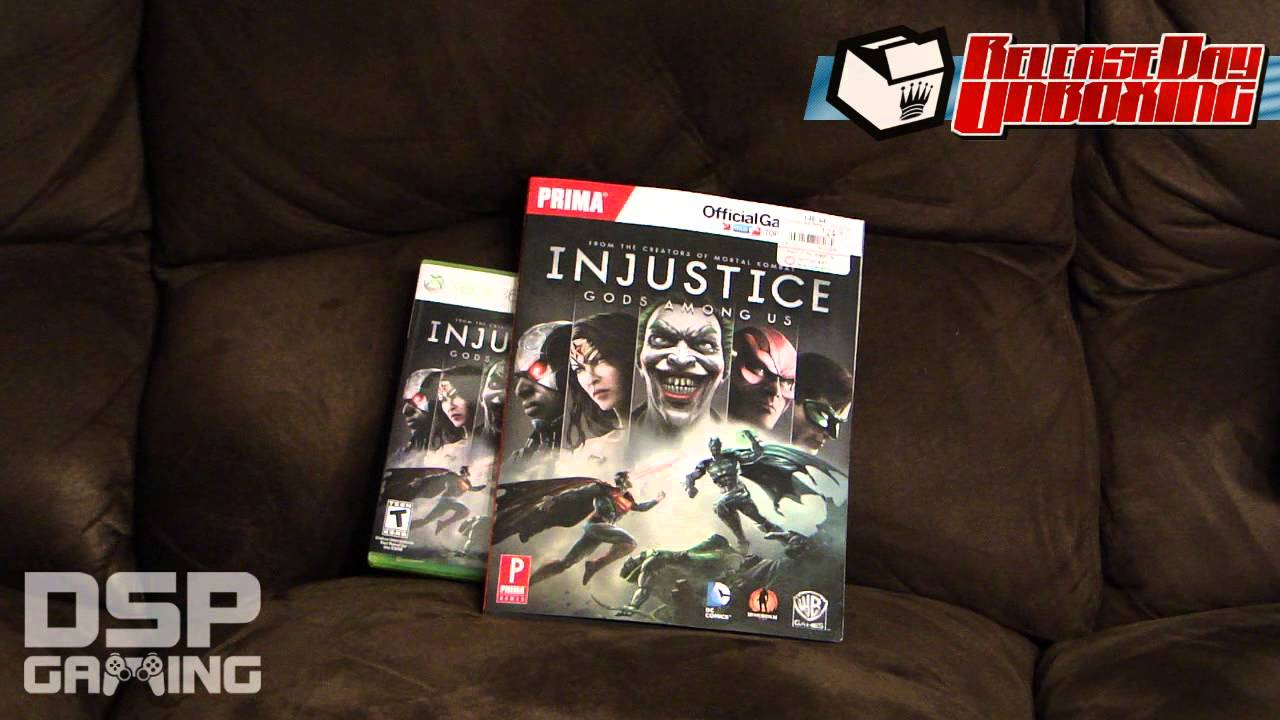 Release Day Unboxing 4-16-13 - Injustice: Gods Among Us
