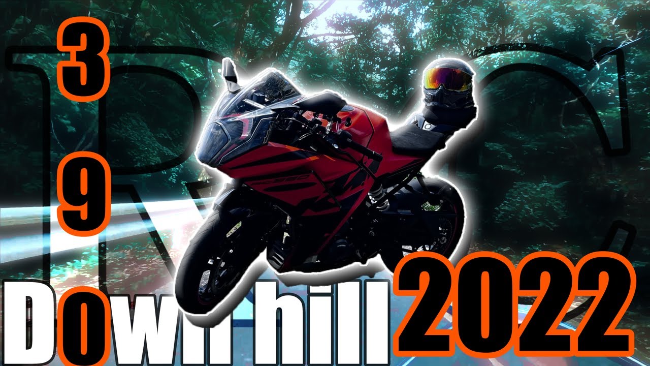 【KTM】RC390 2022 試乗車でDownhill！！大野城、焼米ヶ原からの下り坂、ラストで携帯ホルダーの取り付けも※ヘッドホン、イヤホン推奨【試乗】#ktm #rc390