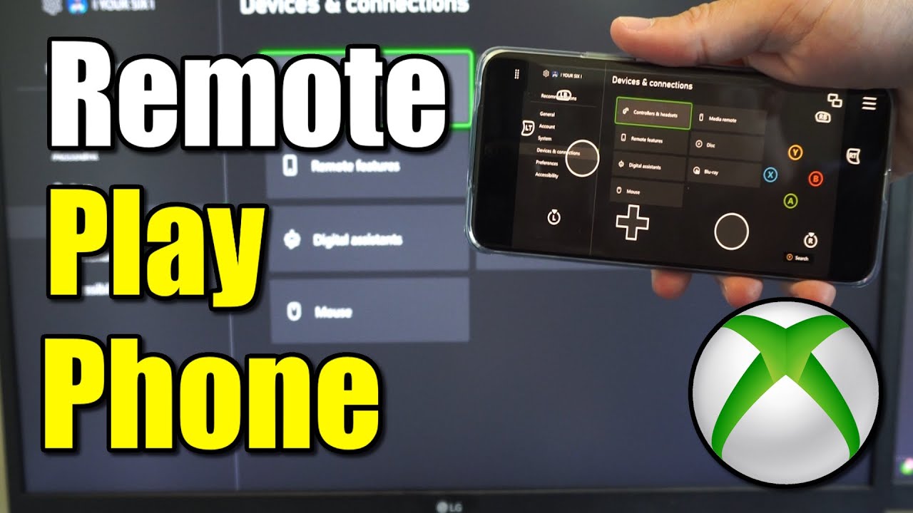 Как использовать Xbox Remote Play на вашем ТЕЛЕФОНЕ! (Лучший способ)
