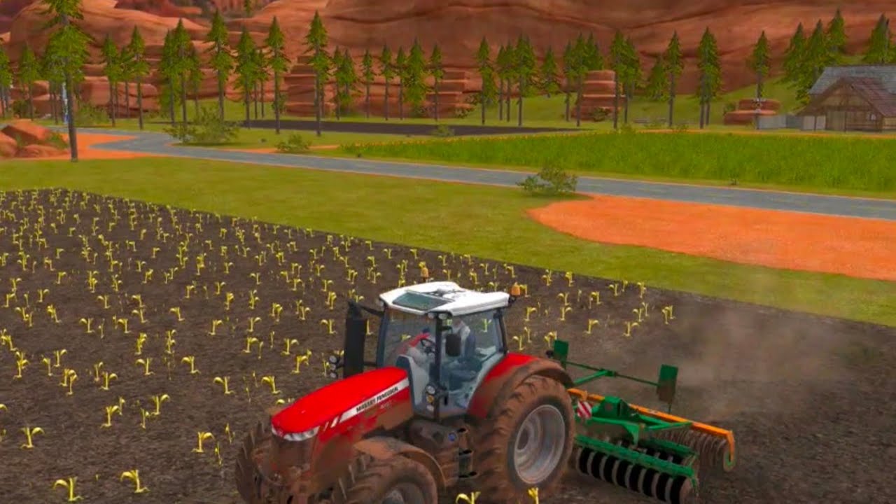 Farming simulator cultivated and sown/#farming #kidsvideo @kids4plays 