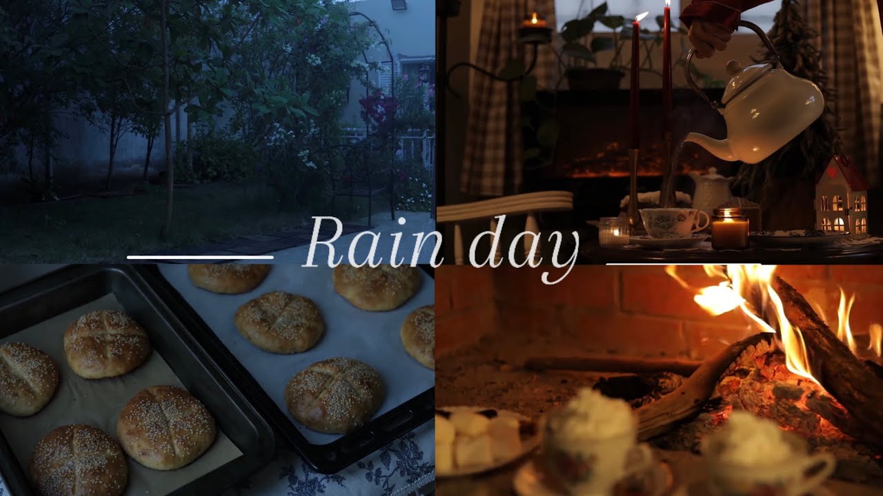 فلوق شتوي | يوم ممطر يناير☁️  rainy day Winter vlog