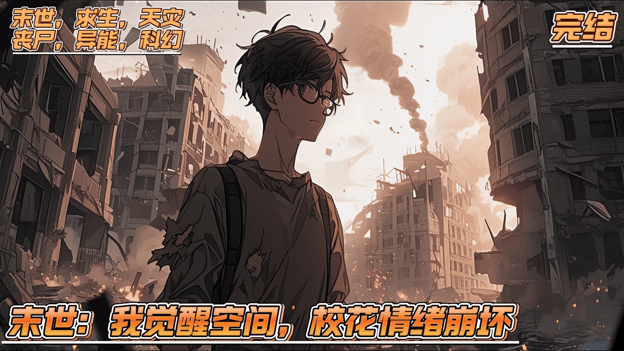 【完结】《末世：我觉醒空间，校花情绪崩坏》末世降临，人类饿得前胸贴后背，而周元绑定系统，在宿舍里搞起了满汉全席！校花：“呜呜呜，那股肉香味快把我逼疯了，周元我错了，让我进去吃一口！”