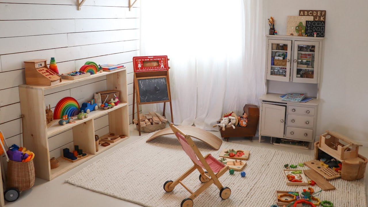 Play Room Tour| WOODEN, OPEN ENDED TOYS