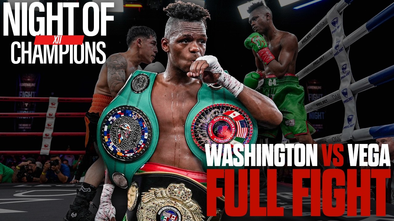 Terry Washington vs Axel Vega | Night of Champions XII | May 29th, 2026