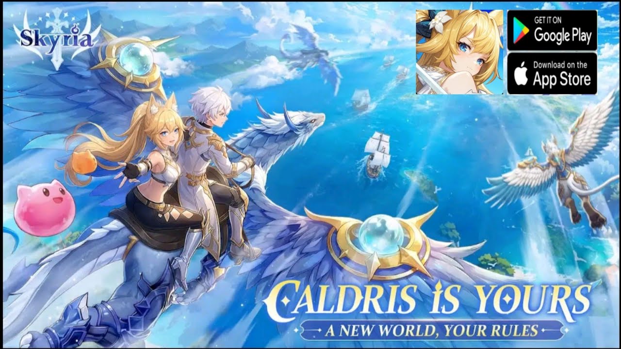 The Legend of Skyria Gameplay & All Classes - Upcoming MMORPG Game Android