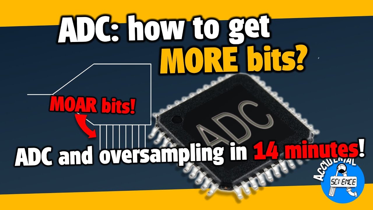 #ADC and Oversampling in 14 minutes: How to get more bits out of Analog to Digital Converters