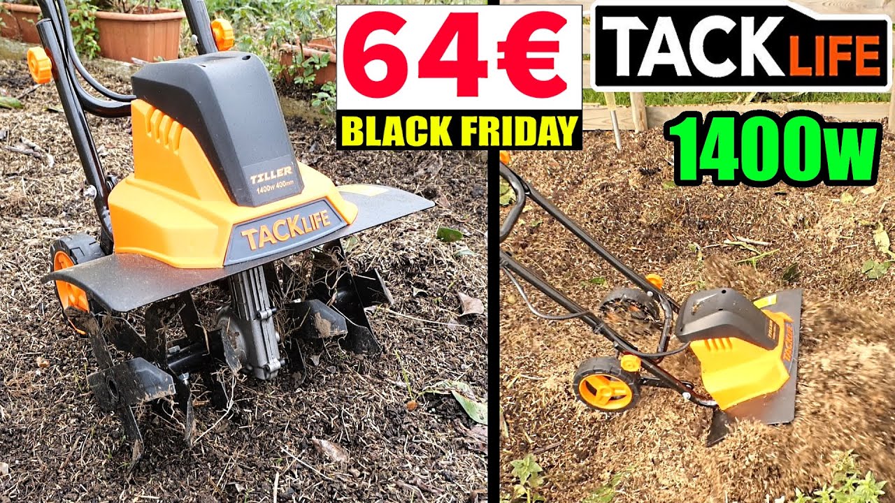 TACKLIFE Садовый культиватор 1400w 40cm (type LIDL PARKSIDE PGK 1400 A1)