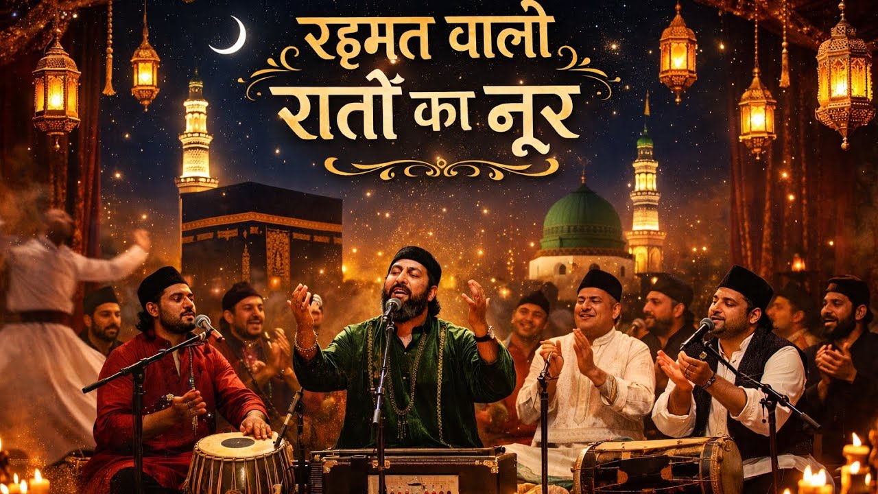 रहमत वाली रातों का नूर | Rahmat Wali Raaton Ka Noor | New Sufi Qawwali 2026 | Soulful Kalam