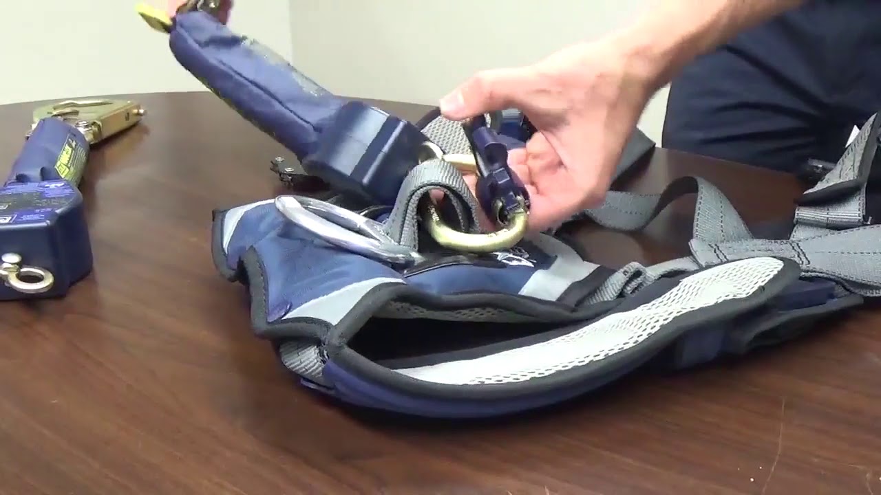 Lanyard : 3M™ DBI SALA® Nano Lok™ Installation Tutorial for Twin Leg