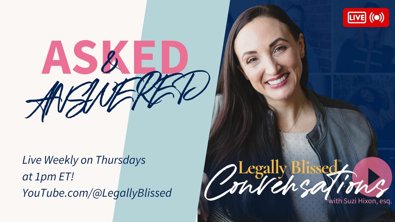 Asked & Answered | Imposter Syndrome | Legally Blissed Conversations