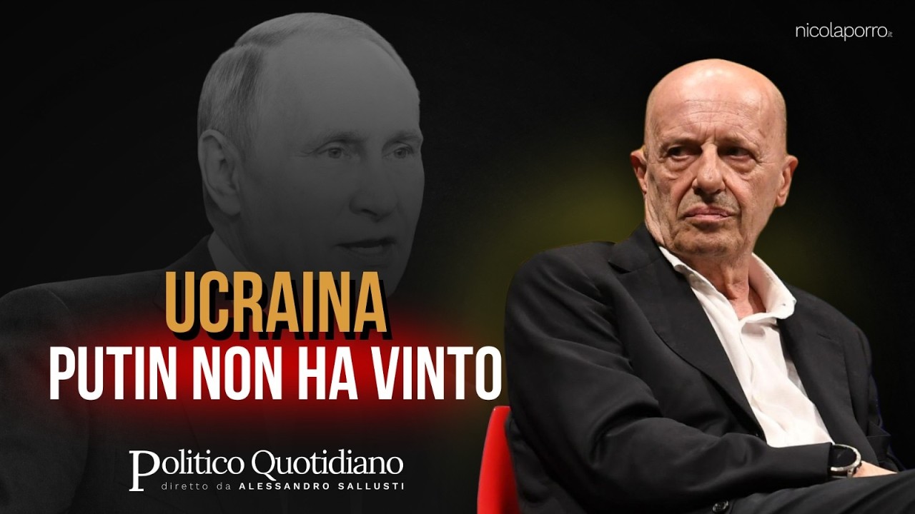 Ucraina, quattro anni di guerra: Putin non ha vinto - Il commento di Sallusti