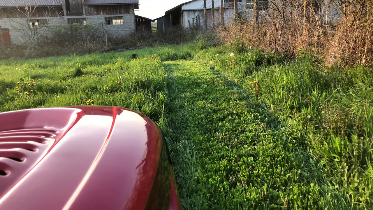 MTD Lawn Tractor Mower - First Mowing