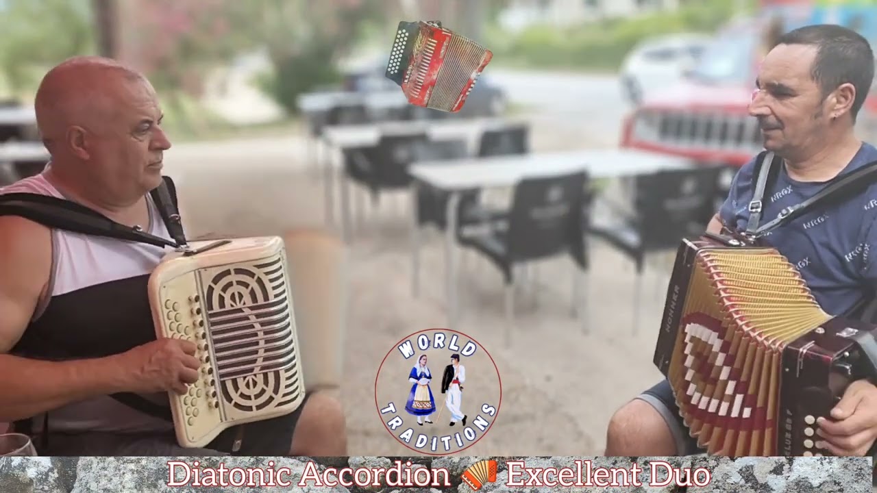 Diatonic Accordion 🪗Excellent Duo 👉Tradition and Passion |Music 🎼Portuguese Traditional Music