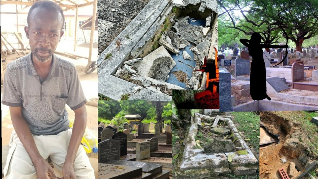 A Lady He Greeted Around A Cemetery At Night & This Happened