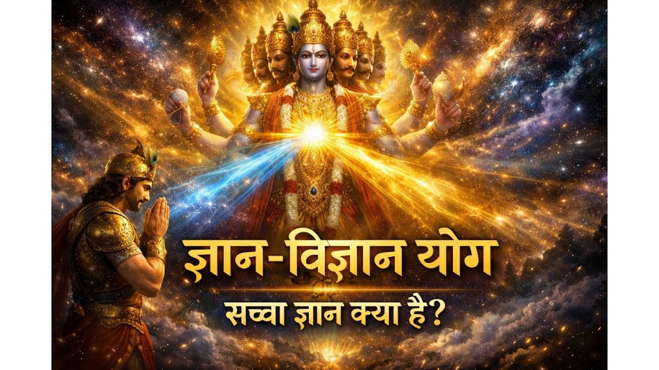 श्रीमद्भगवद गीता: अध्याय 7 - ज्ञान विज्ञान योग | Shrimad Bhagwat Geeta Chapter 7 #shrikrishna #viral