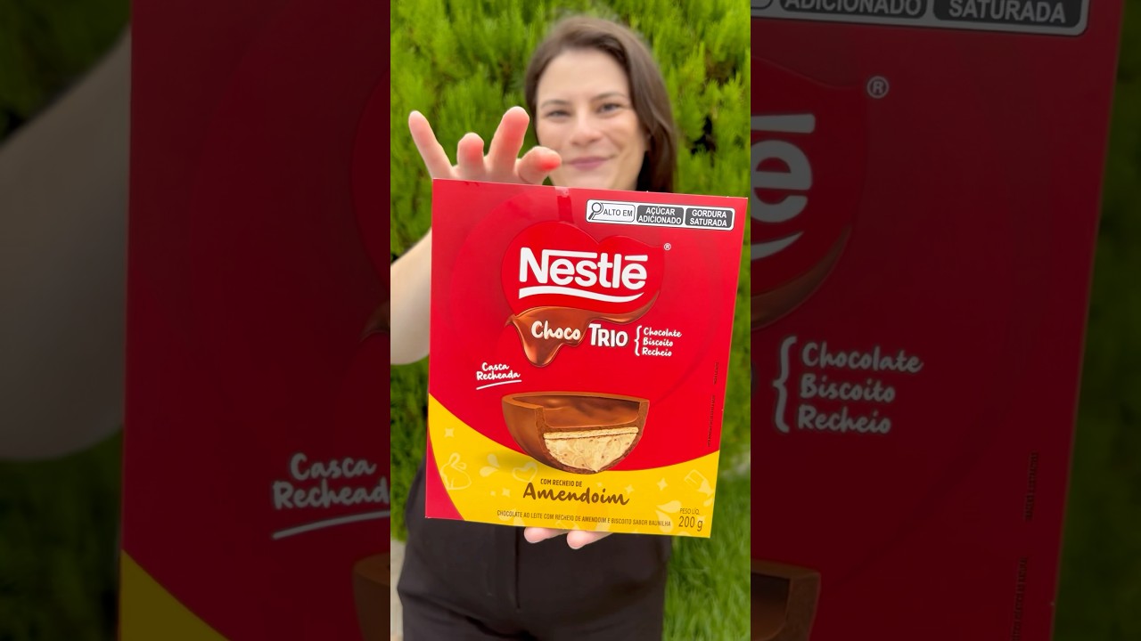 Ovo choco trio da Nestl&eacute;!