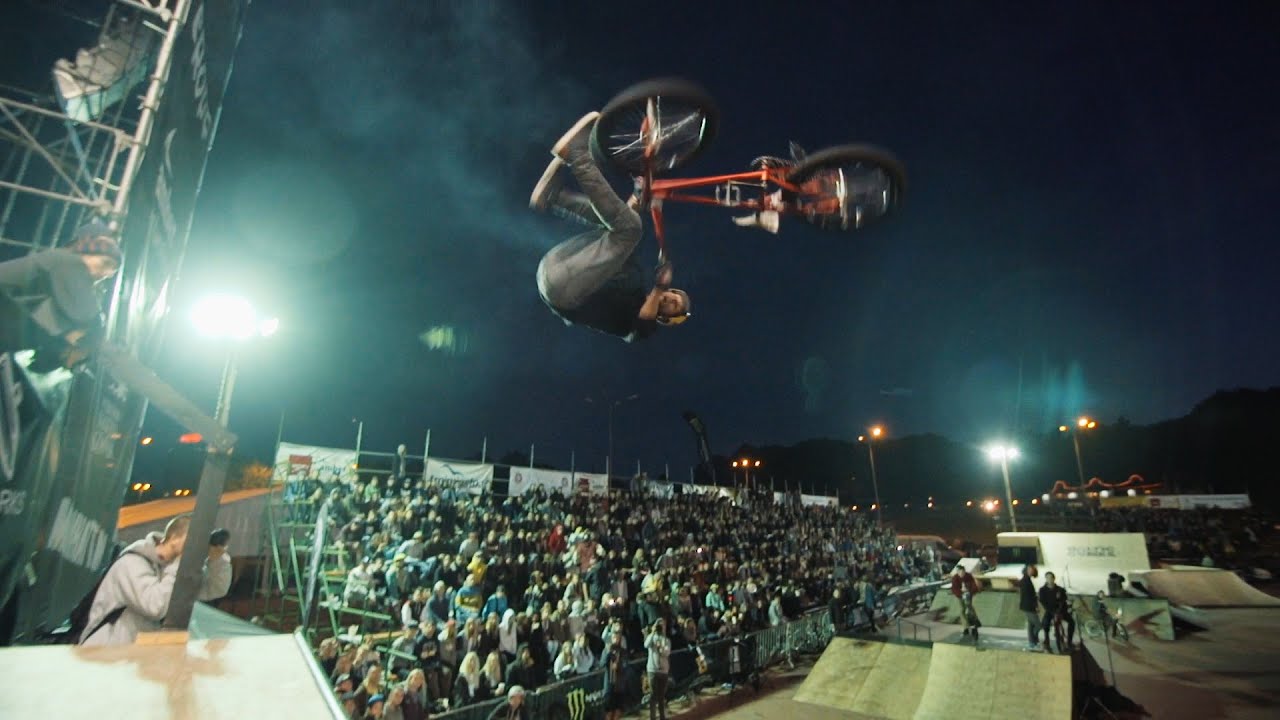 BMX rider Michael Beran X Cropp X Baltic Games 2014