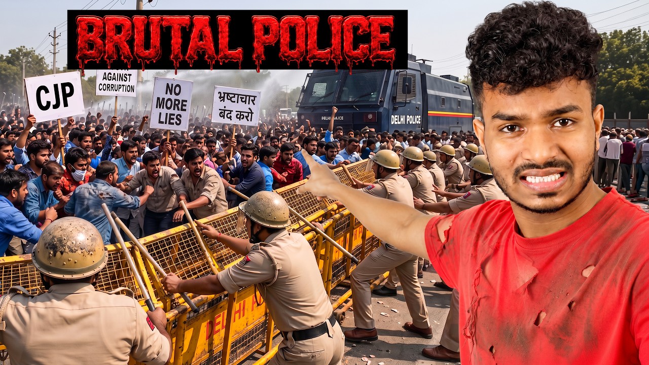 The Brutality At The CJP Protest ( horrific )