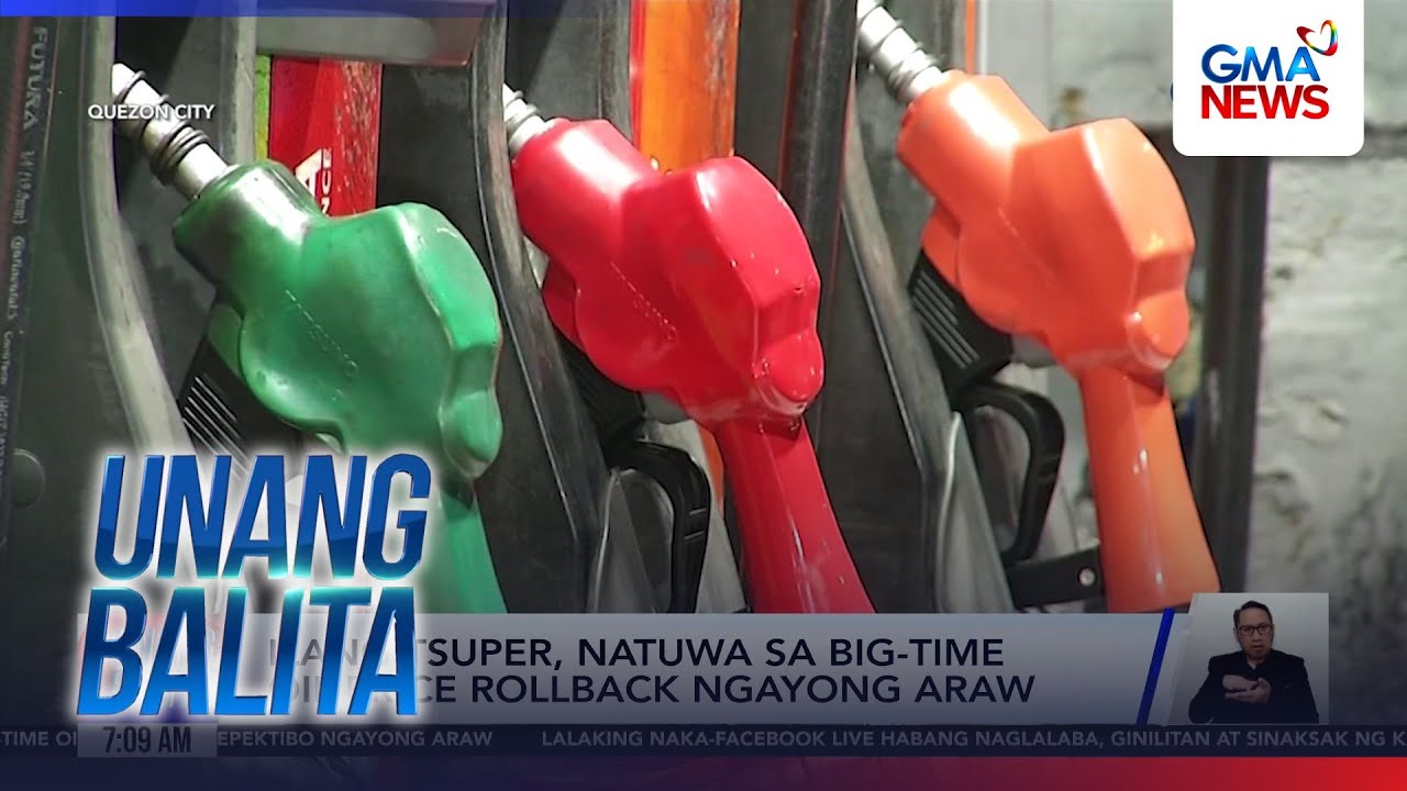 Big-time oil price rollback (June 2, 2026) | Unang Balita
