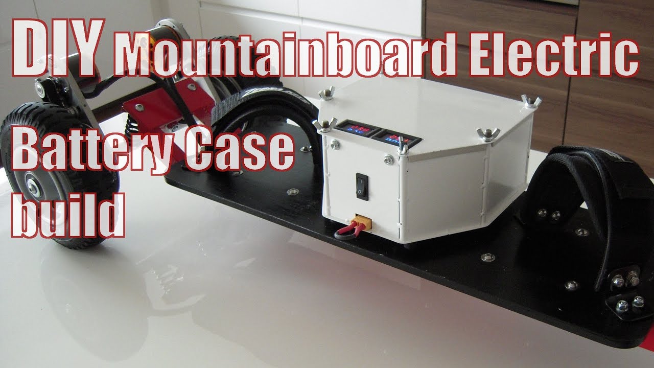 DIY Mountainboar Electric - Pt 3 Battery Case build