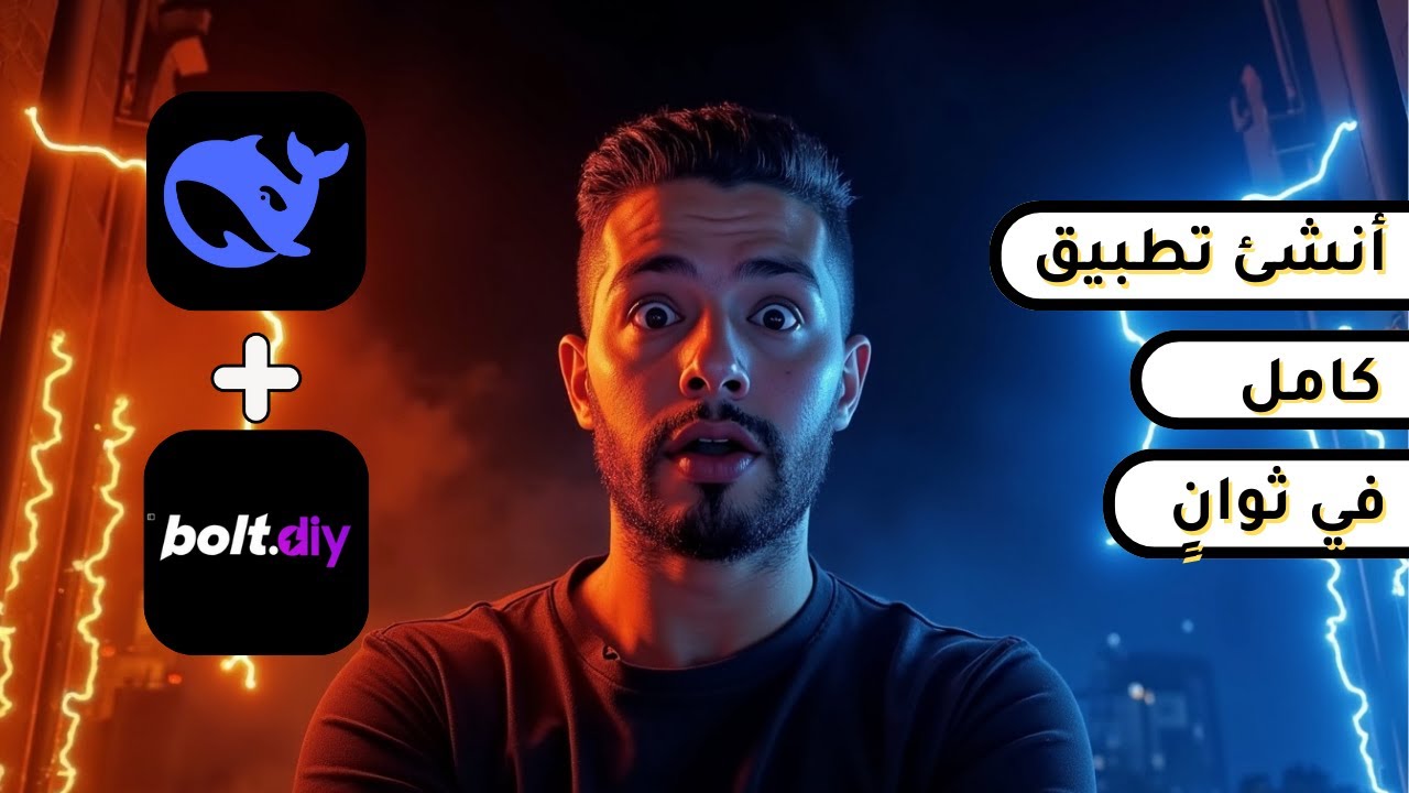 Bolt DIY + Deepseek V3 + Gemini 2.0: اصنع أي تطبيق مجانًا وبسرعة تفوق الخيال!