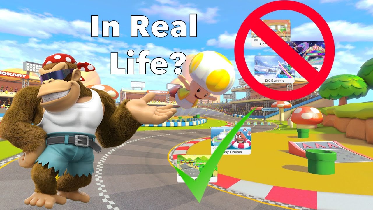 How Many Mario Kart 8 Tracks Can you Drive on in Real Life? ((Booster Course Pass Edition))