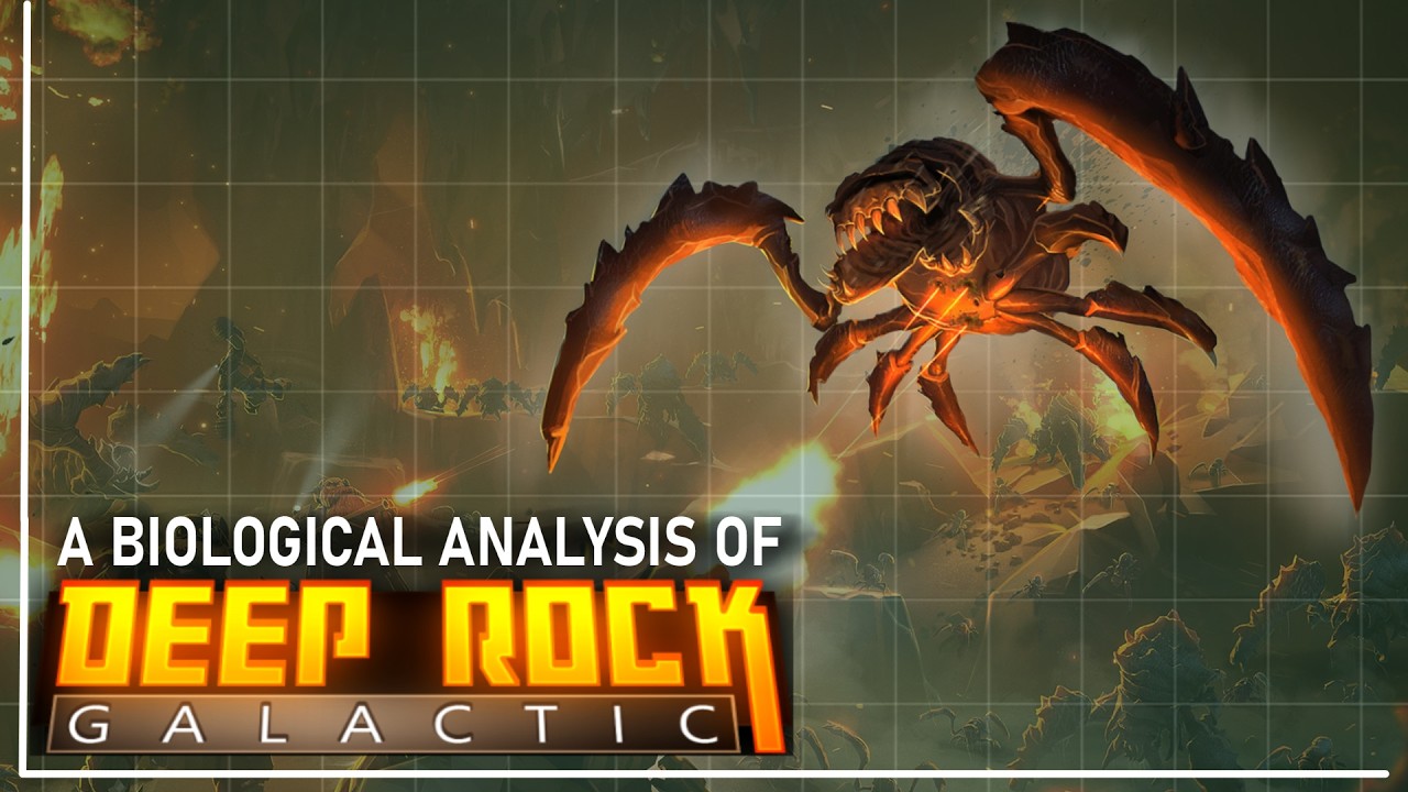 A Biological Analysis of the GLYPHIDS in DEEP ROCK GALACTIC