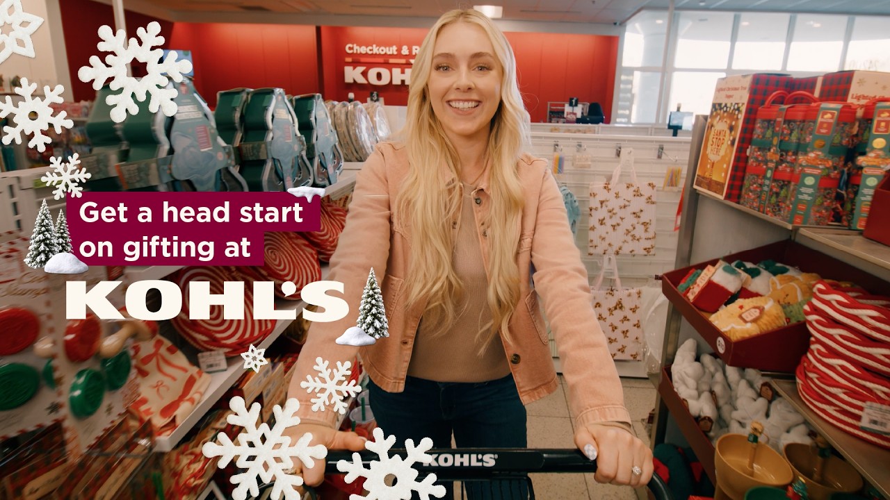 Покупайте праздничные подарки в Kohl&rsquo;s.