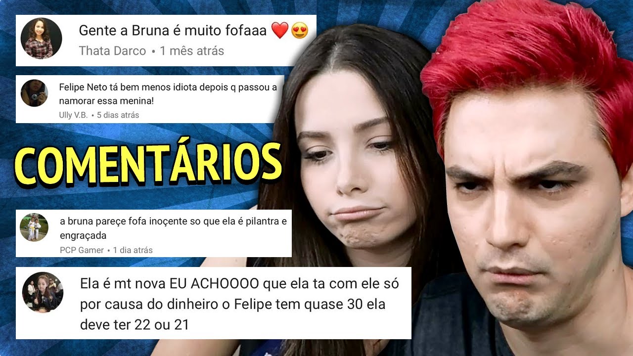 LENDO COMENTÁRIOS SOBRE MINHA NAMORADA [+13]