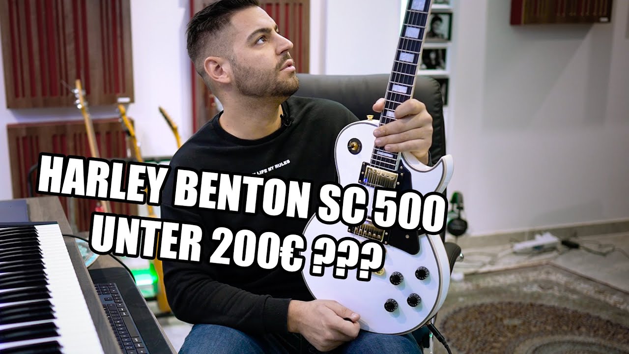 Harley Benton SC 500 White - Eine gute E-Gitarre unter 200€ ?